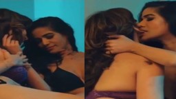 Poonam Pandey And Navina Bole Hot Lesbo Sex Scene