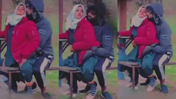 Lovers Hard Fucking Outdoor In Public Place