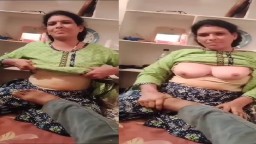 Big boobs sexy bhabhi getting ready for sex